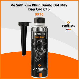 Dung dịch vệ sinh kim phun buồng đốt cao cấp senfineco 9916 làm sạch kim phun buồng đốt cho máy dầu 300ml