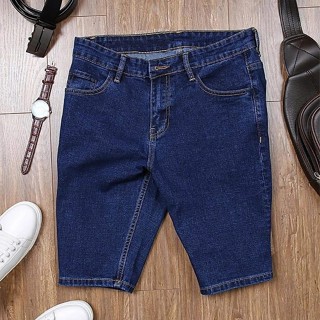Quần short Jean chất bò SNOWFLAKE trắng nam VẢI CO GIÃN 4 chiều nam vải Jean cực chất rẻ đẹp sang xịn