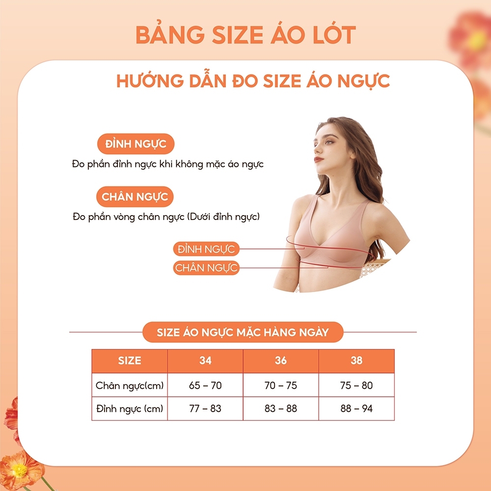 Áo Lót Không Gọng Đệm Mỏng Thoải Mái Loirechic BRFC13