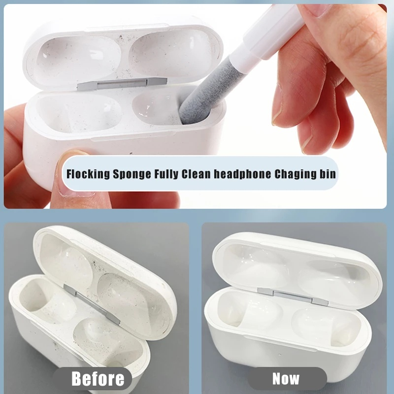 Bộ Cọ Vệ Sinh Tai nghe Đa Năng Chuyên Dụng