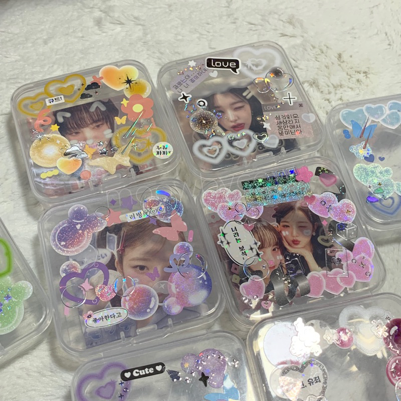 Hộp đựng sticker deco sẵn | BOX STORAGE STICKER DECO