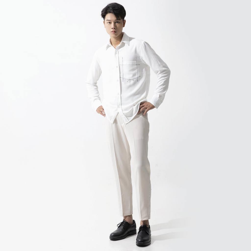 Áo Sơ Mi Nam - Hàng Thiết Kế - Chất Liệu Cotton Cao Cấp Thấm Hút Mồ Hôi