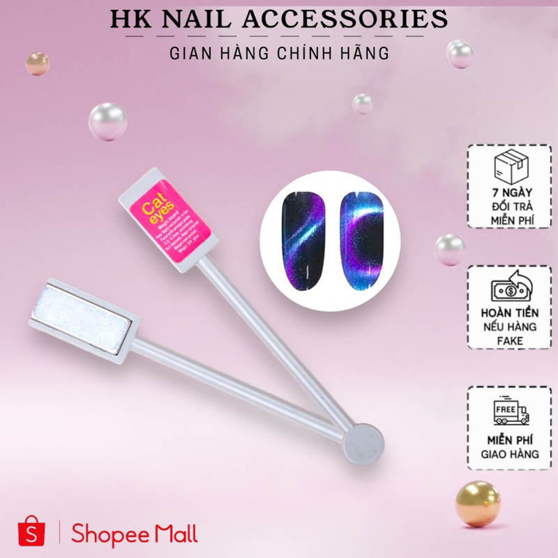 Nam châm hút mắt mèo 2 đầu HK NAIL ACCESSORIES