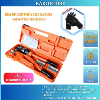 Kìm bấm cos Kako  store, Kềm bấm cos thủy lực Kapusi kìm ép cos thủy lực YQK  dụng cụ sửa chữa chuyên dụng