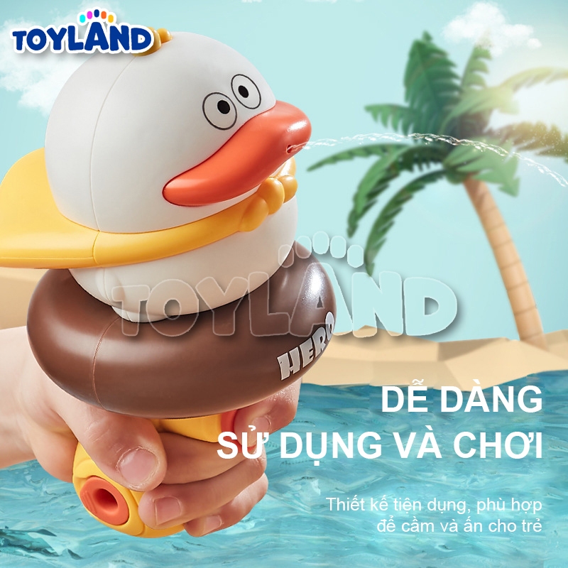Đồ Chơi Súng Nước Hình Con Vật Đáng Yêu TOYLAND, Đồ Chơi Đi Biển, Bể Bơi Và Nhà Tắm Cho Trẻ