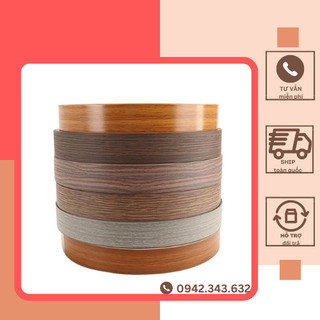 Nẹp gỗ-nẹp chỉ nhựa dán cạnh pvc-combo 10m