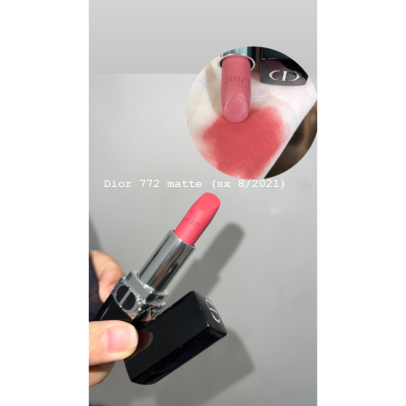 Son thỏi Dior các dòng Dior velvet 720, 999, 772,840, nhiều màu hot, chính hãng sx 2021-2022