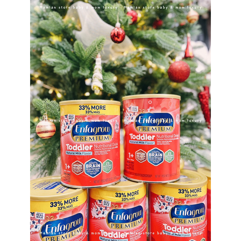 Sữa Enfagrow Đỏ Nắp Vàng 907g và 1,04kg