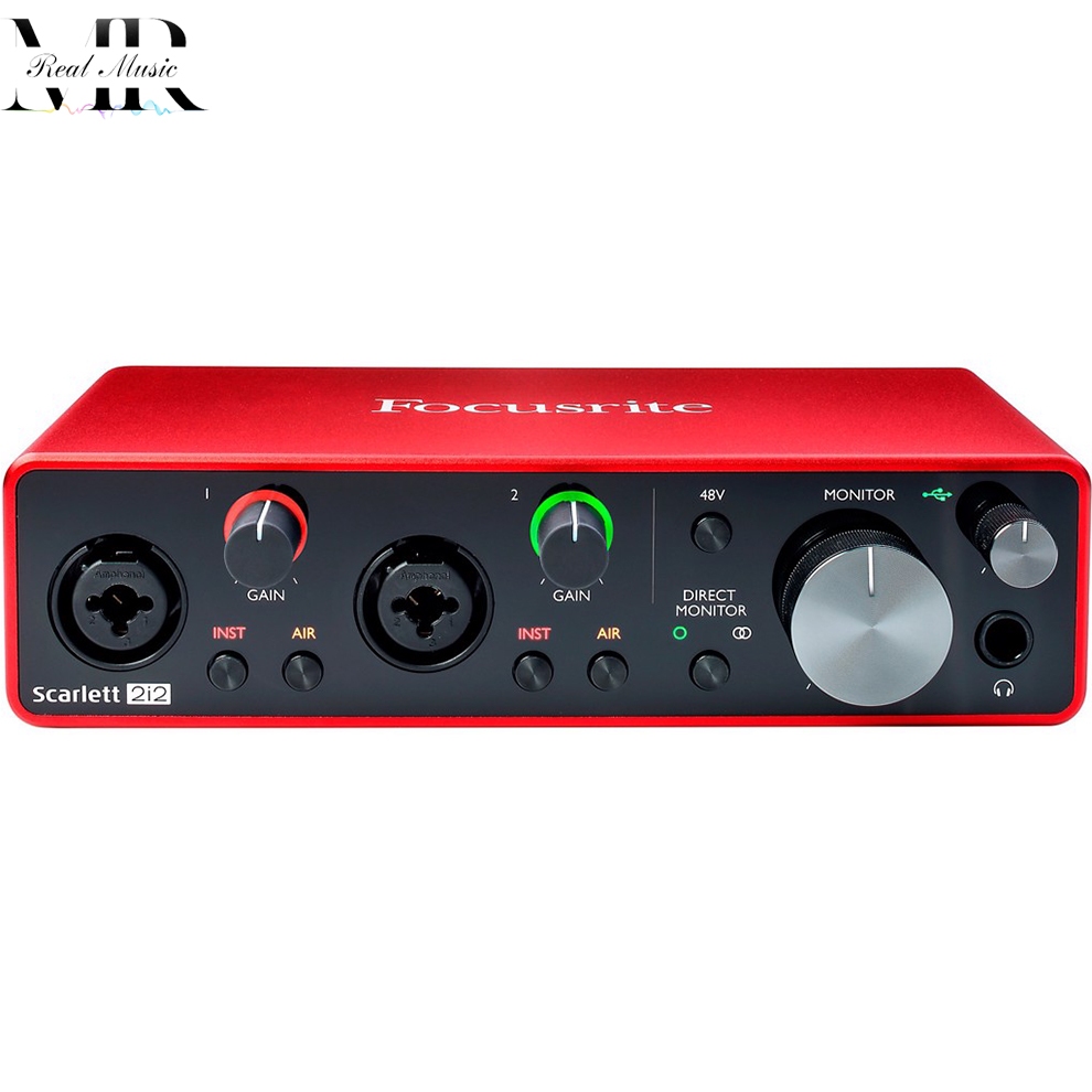 SOUNDCARD THU ÂM FOCUSRITE SCARLETT 2I2