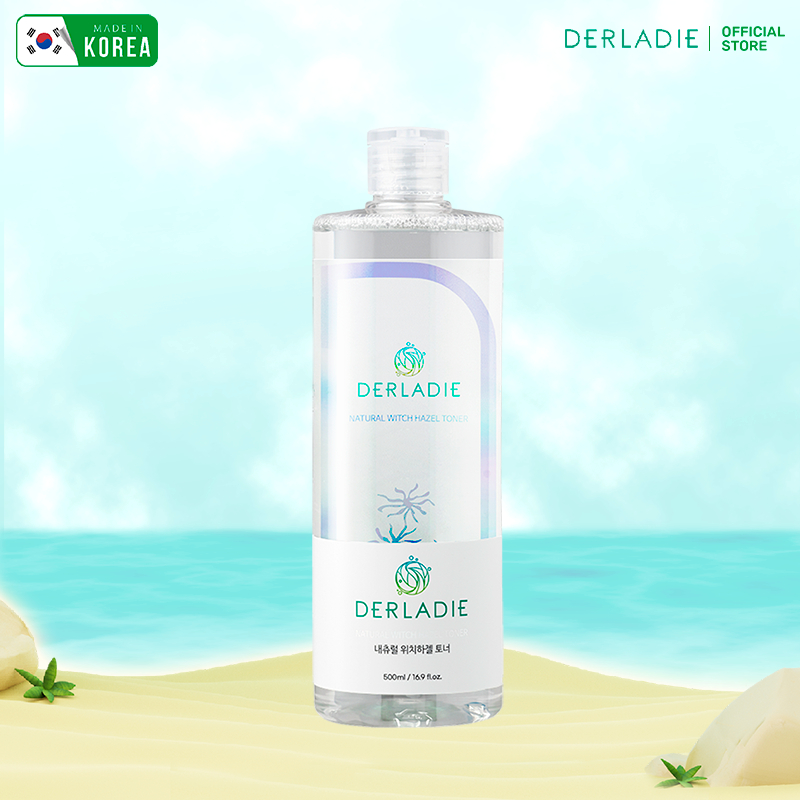 [DEAL HOT] Toner Ngừa Mụn, Kiềm Dầu Dành Cho Da Dầu Mụn Và Da Nhạy Cảm Derladie Natural Moisture Toner 500ml