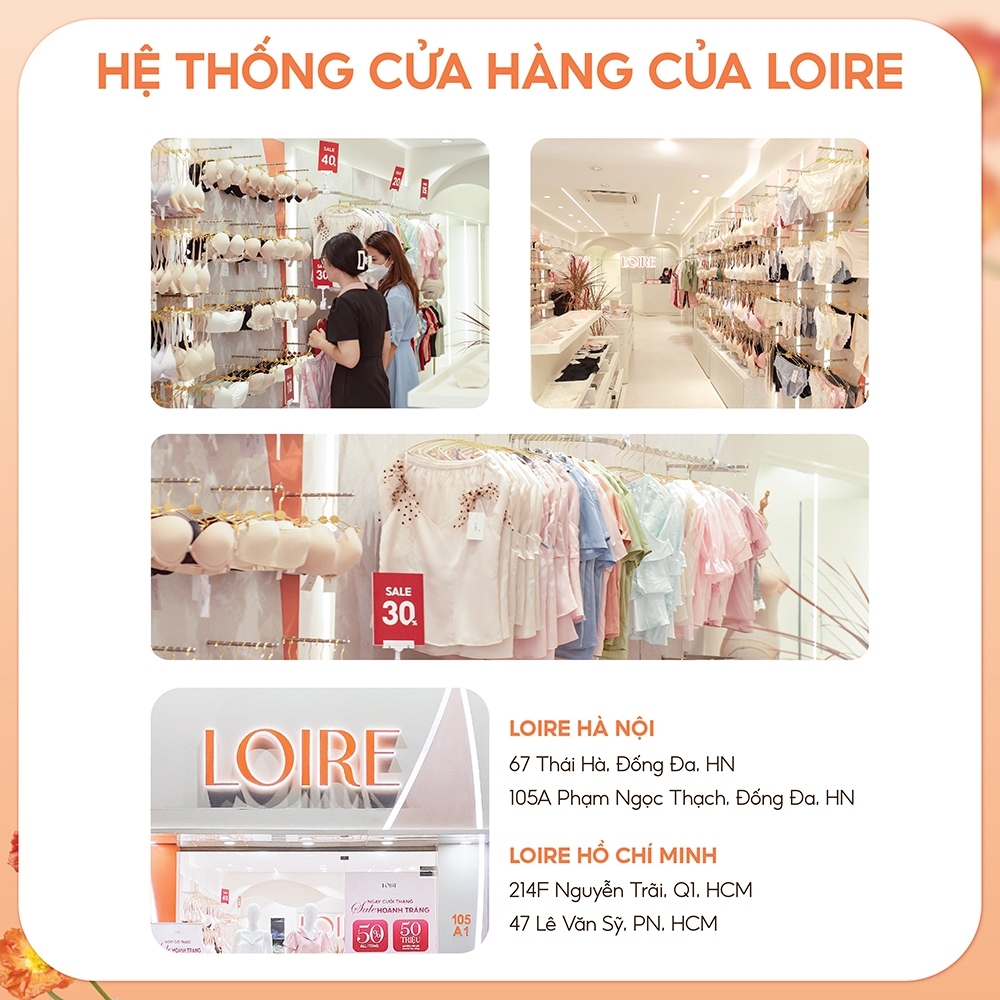 Áo Lót Quây Không Gọng Đệm Mỏng Chống Tụt Loirechic BRQ02