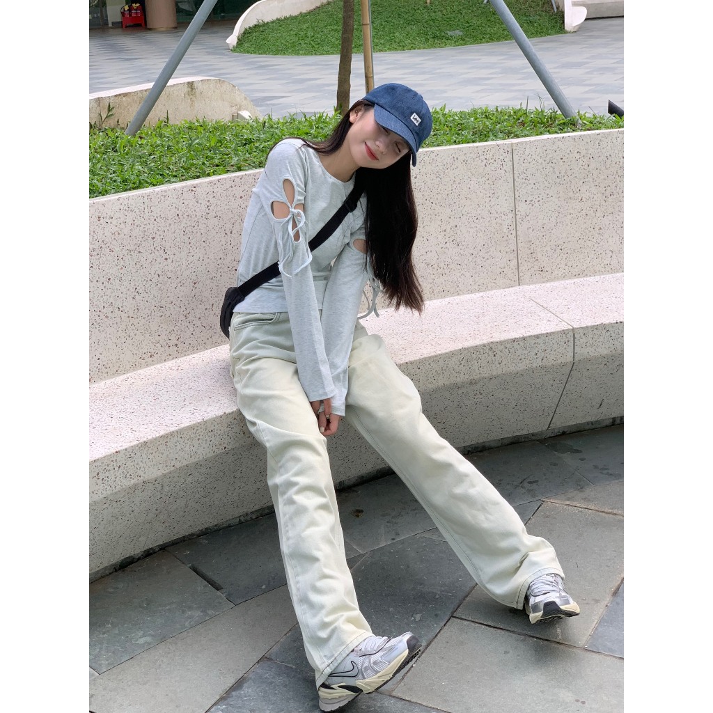 Áo thun Floral cut out Lollie made TKP185 LOLLIE STUDIO