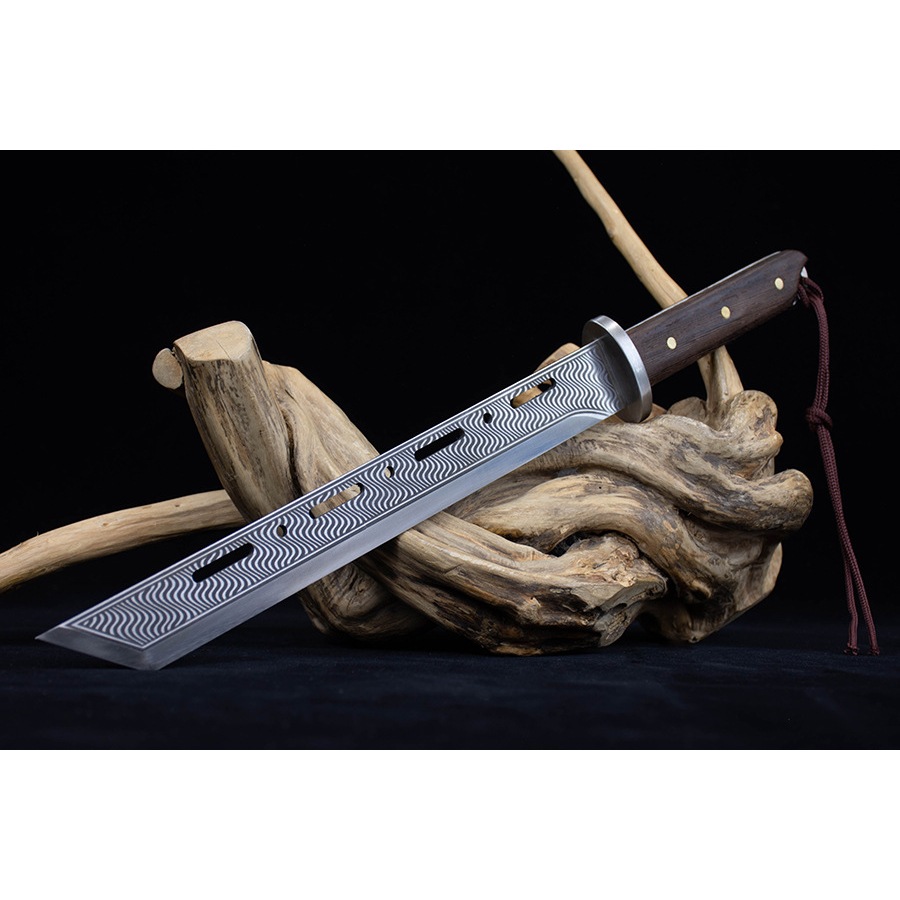 Dao Chặt Xương Hắc Long Nguyên Khối Chặt Thái Chất Liệu Thép Mangan Chiều Dài 45cm Jodily Starhome