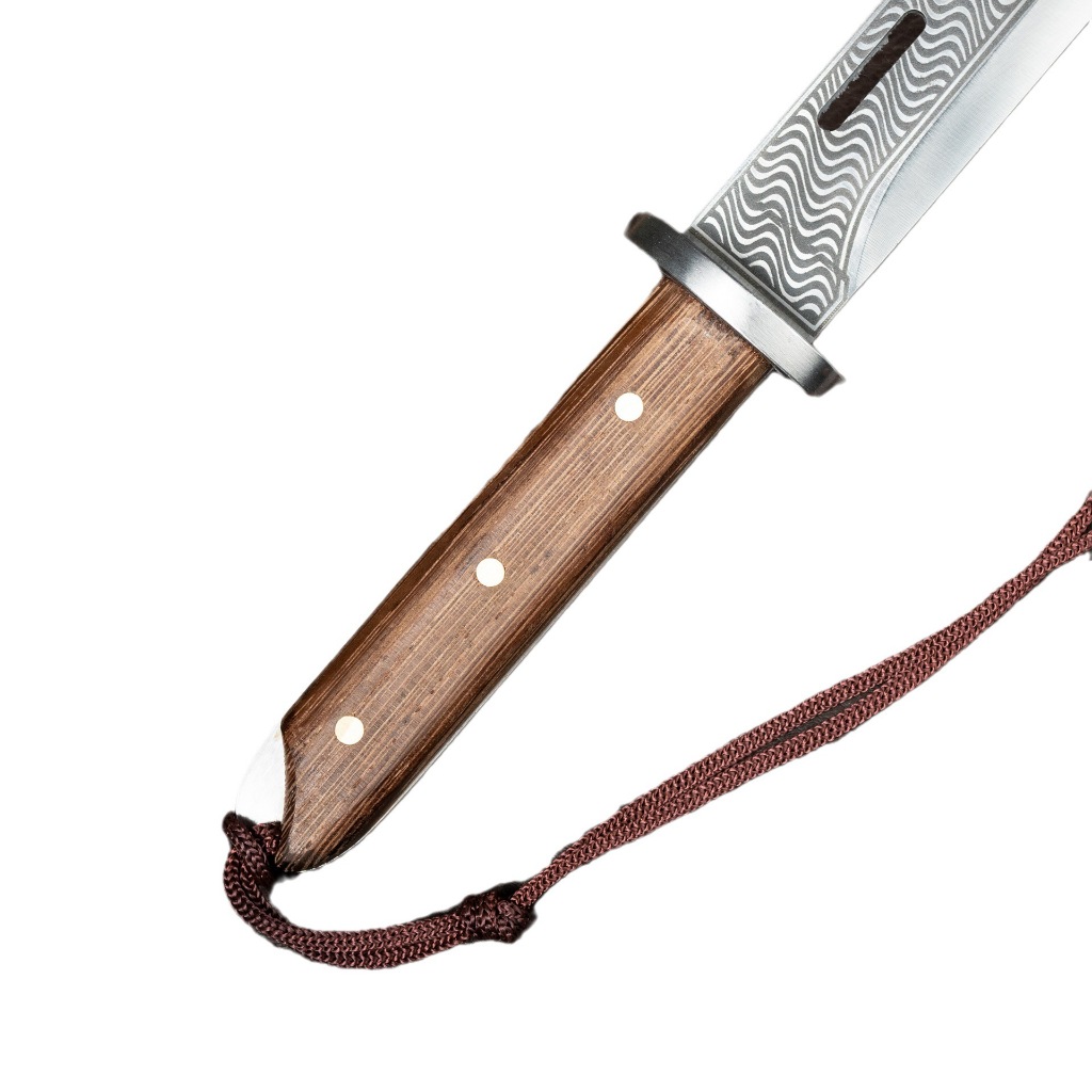 Dao Chặt Xương Hắc Long Nguyên Khối Chặt Thái Chất Liệu Thép Mangan Chiều Dài 45cm Jodily Starhome