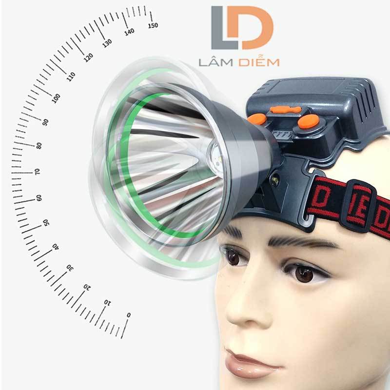 Đèn pin đội đầu siêu sáng công suất lớn 3 chế độ pin lâu 10-12h tw 867 - tw 866