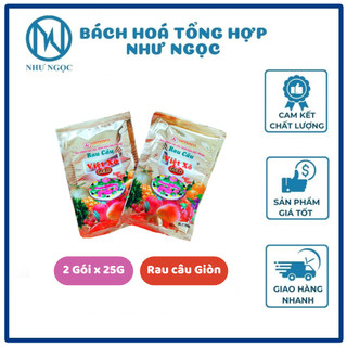 COMBO 2 GÓI- Bột Rau Câu Agar Việt Xô Gold Gói 25g - Bách Hóa Tổng Hợp Như Ngọc