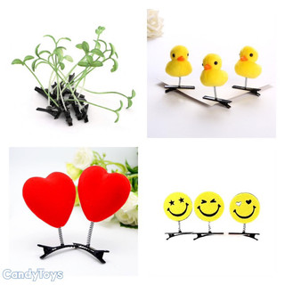 Kẹp tóc Cây mầm Hình Con gà Ngộ nghĩnh