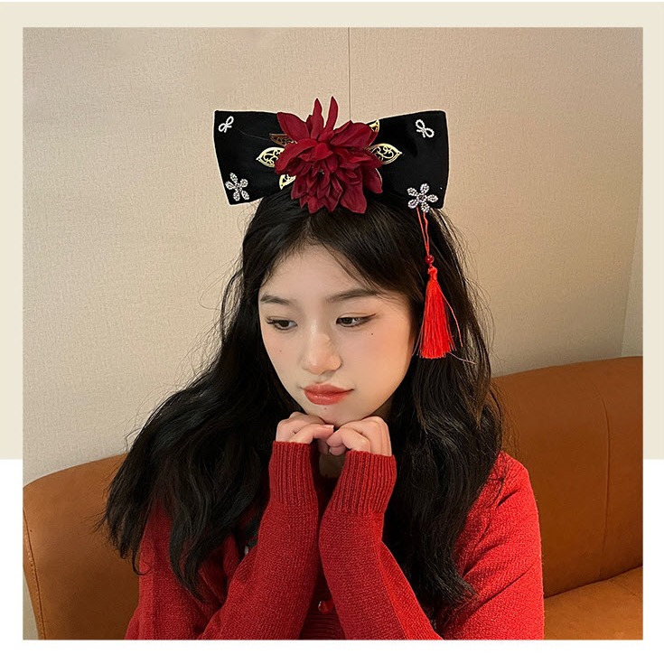 Băng đô, Cài tóc cách cách- nương nương, phụ kiện tóc công chúa nhà Thanh