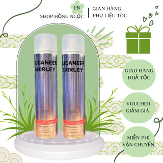 ️keo xịt tóc, giữ nếp tóc bucaneer shirley - dung tích 600ml