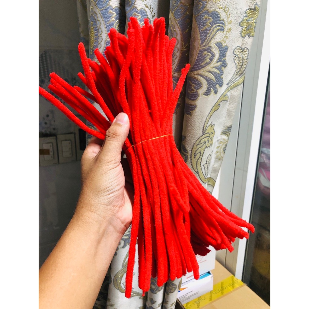 Kẽm sợi to uốn tóc 8mm  dài 27cm