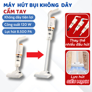 [𝐠𝐢𝐚𝐝𝐮𝐧𝐠𝐋𝐈𝐎𝐍] Máy Hút Bụi Cầm Tay Không Dây Vừa Hút Vừa Lau, Máy Hút Bụi Giường Nệm Đa Năng Hút Bụi Mọi Ngóc Ngách X477