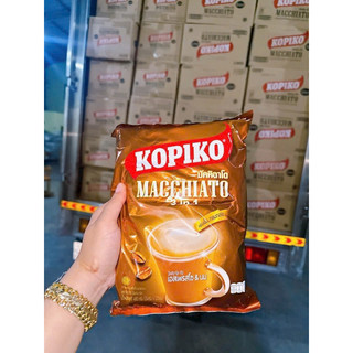 Cà Phê Sữa - Cà Phê Đen Kopiko Macchiato Thái Lan (01 Bịch x 20 Gói)