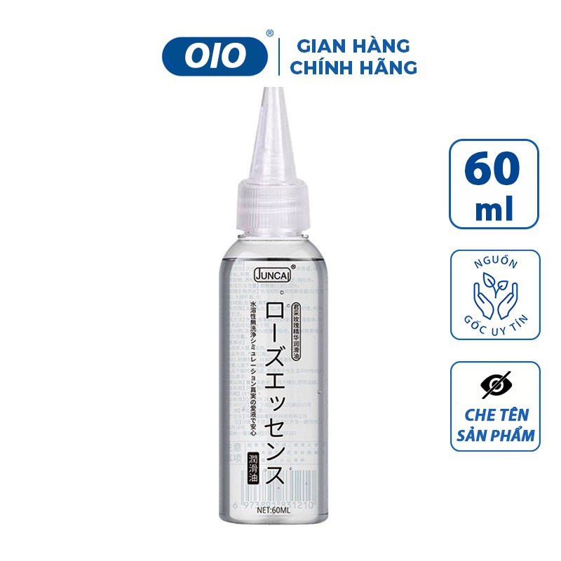 Gel bôi trơn Juncai Sweet 60ml tinh chất hoa hồng gốc nước tăng khoái cảm kéo dài quan hệ