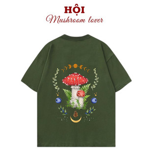  Áo Thun Cotton 100% In Hình Nấm  Rừng Vui Hè 