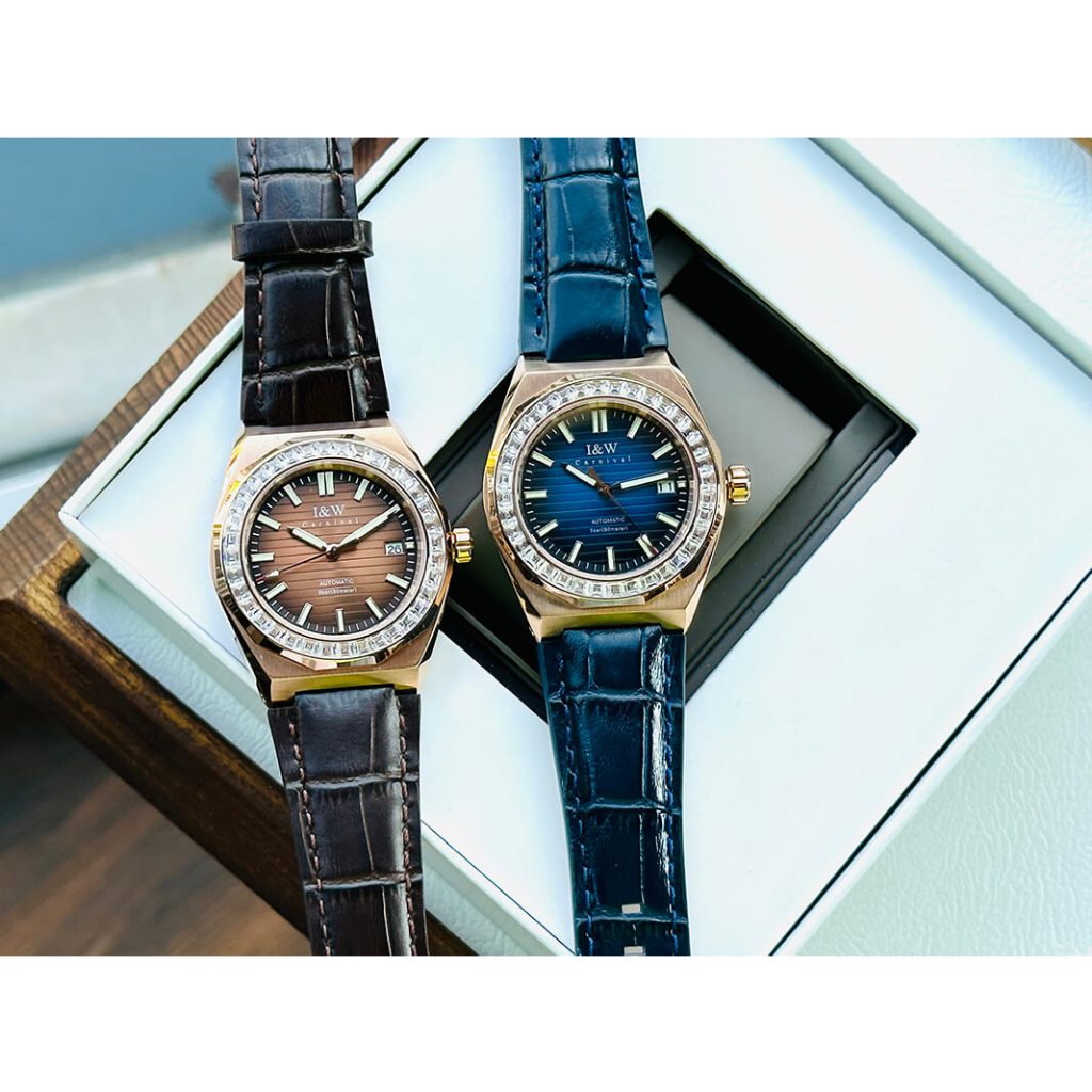 Đồng Hồ Nam I&W Carnival 733G7 Chính Hãng Full Box Chống Nước Kính Chống Xước Dây Thép Cao Cấp BH 5 năm