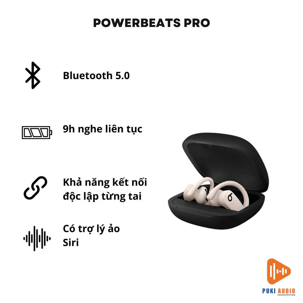 Tai nghe Bluetooth True Wireless Beats Powerbeats Pro