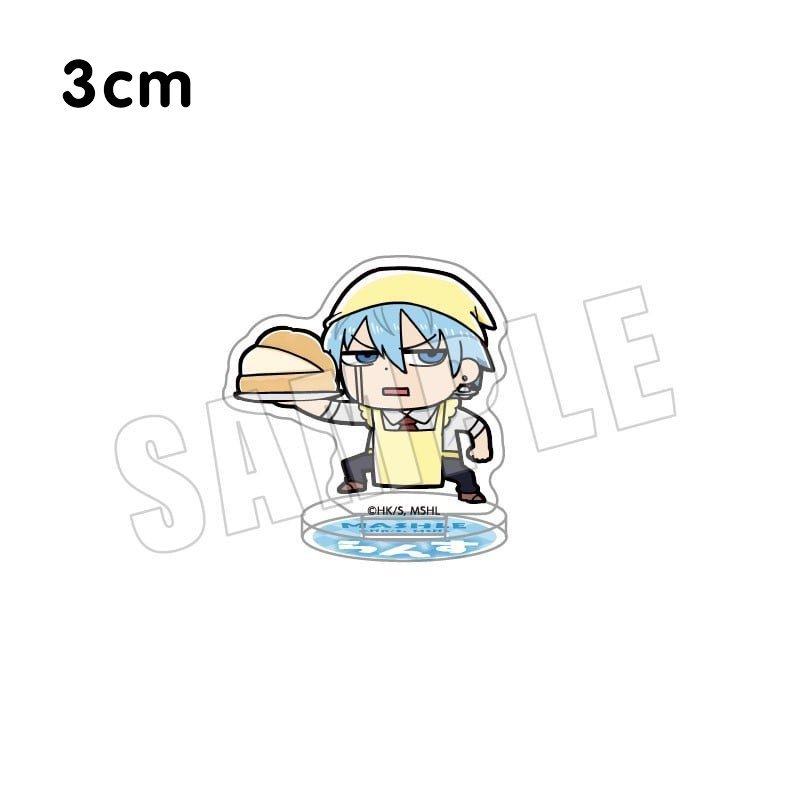 Mô hình standee MASHLE: MAGIC AND MUSCLES ver PHÉP THUẬT mica acrylic anime chibi trang trí góc làm việc