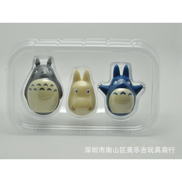 Bộ mô hình 3 lật đật Totoro đáng yêu