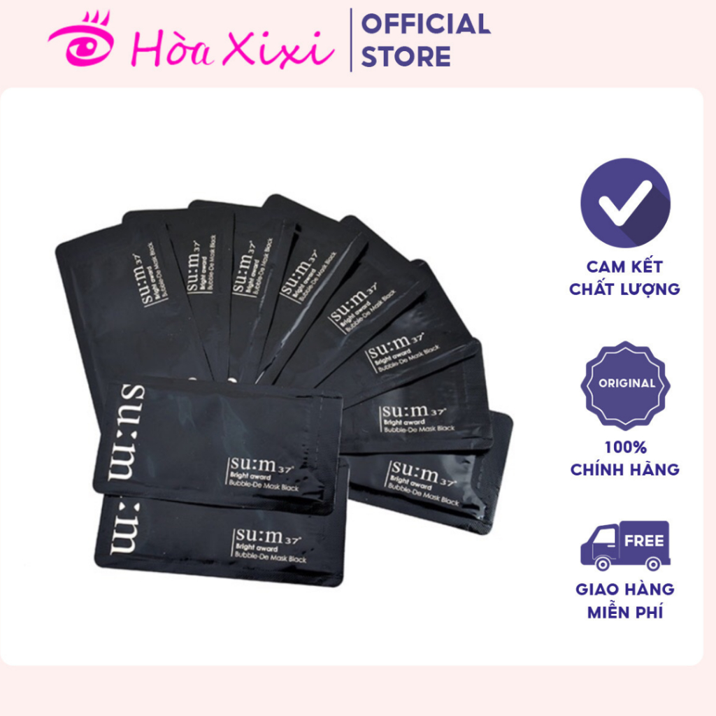 Mặt nạ thải độc SU:M đen