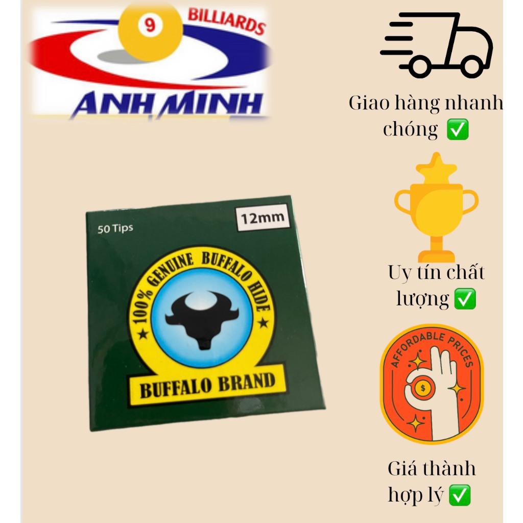 Hộp đầu cơ bida đầu trâu