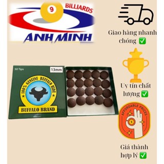 SET 10 ĐẦU CƠ BIDA TRÂU GIÁ 69K/SET (13MM)