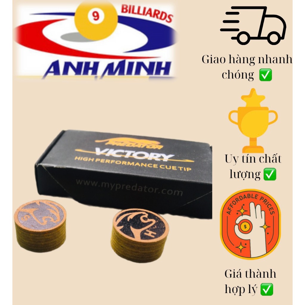 Đầu cơ bida Predator giá 153k/c