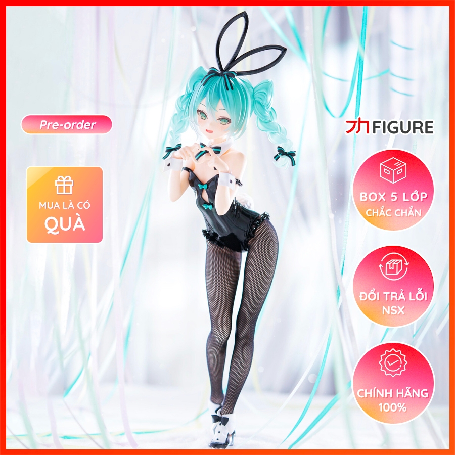 Mô Hình Hatsune Miku, Piapro Characters, Bunny Ver. - BiCute Bunnies (FuRyu) Figure Chính Hãng Nhật Bản