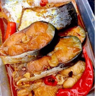 Cá basa cắt khúc đông lạnh làm sạch túi 1kg siêu ngon
