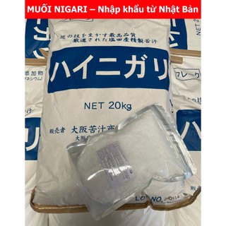 1kg Muối Nigari Nhật Bản tạo đông đậu hũ, đậu phụ_Chiết từ bao 20kg (Xuất xứ Nhật Bản, giá rẻ)
