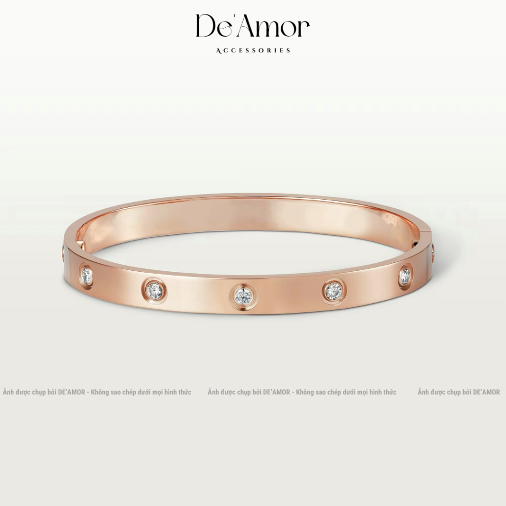 Vòng tay bạc nữ S999 - Vòng tay Luna De'Amor - VT019