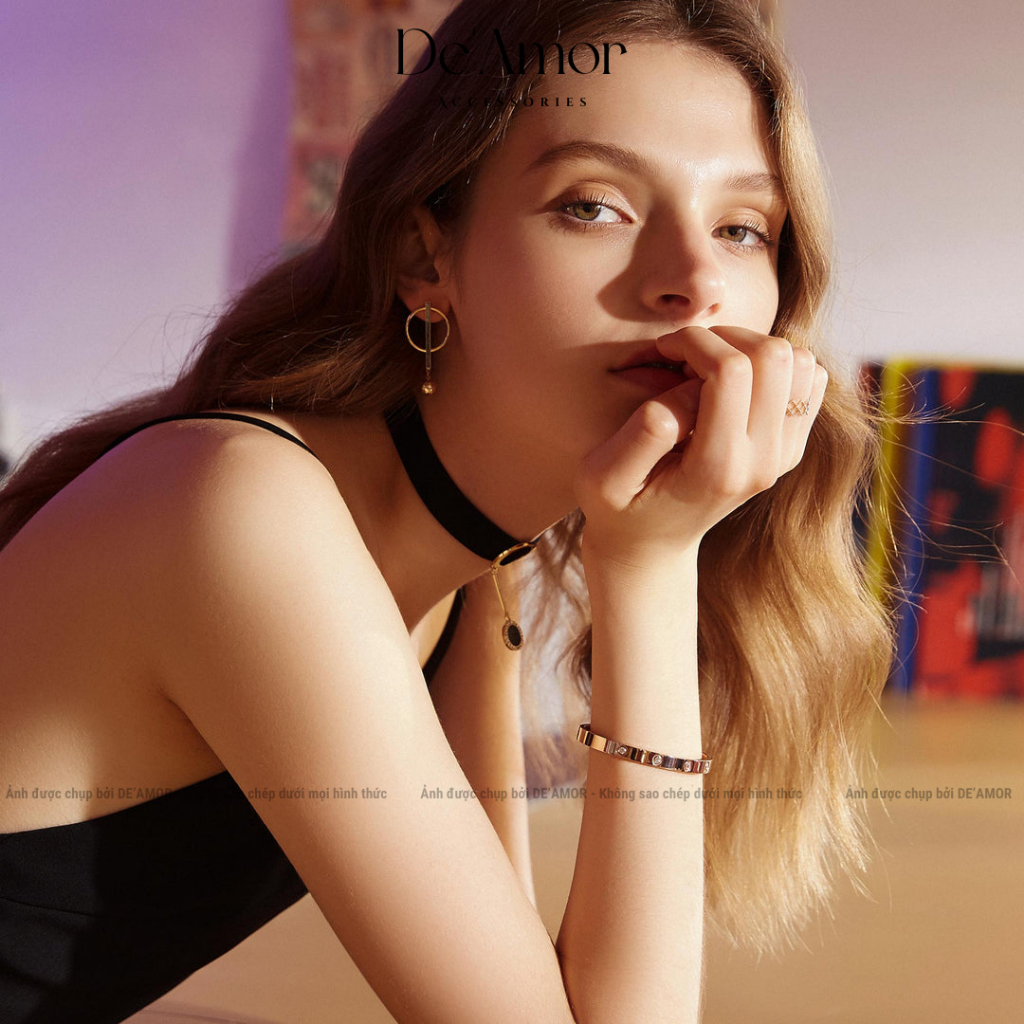 Vòng tay bạc nữ S999 - Vòng tay Luna De'Amor - VT019