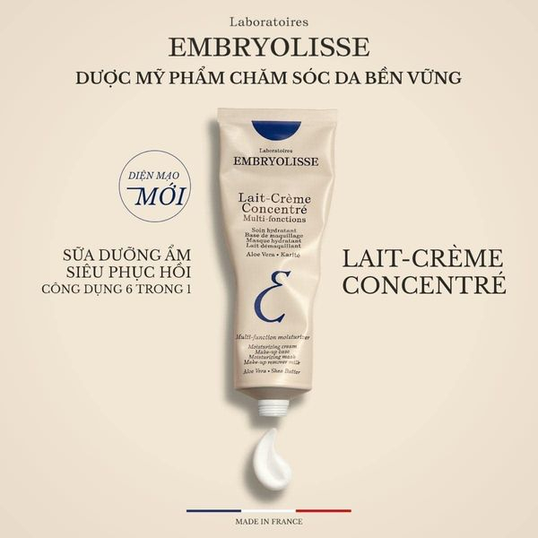 Kem Dưỡng Ẩm Phục Hồi Da Embryolisse Lait Creme Concentre 75ml