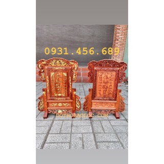 Bài vị cửu huyền thất tổ gỗ hương ngang 45cm x cao 65cm - 2 loại