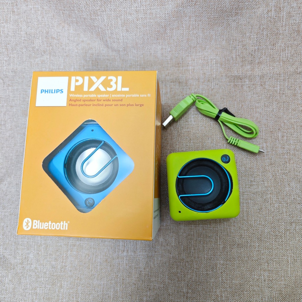 Loa Philips Pix3L bluetooth hàng bãi full box không rõ tình trạng