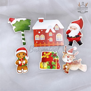Set que giấy noel