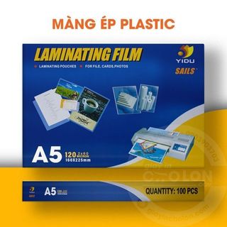 [Hỏa tốc] Nhựa ép plastic A5 80Mic Yidu chính hãng (100 tờ/hộp ) - HUY THUẬN PHÁT BÌNH TÂN
