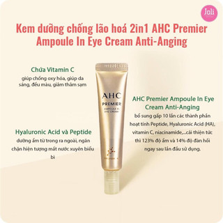 Kem mắt ahc hàn quốc 12ml mẫu mới