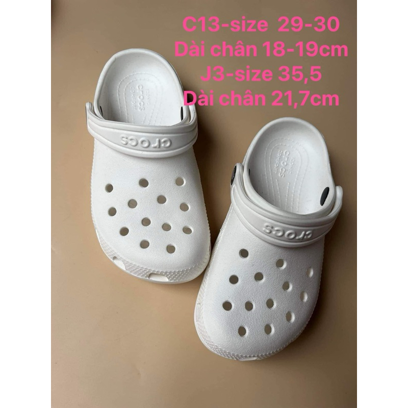 Dép Crocs xuất dư chính hãng