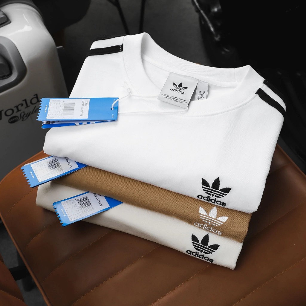 Áo Thun Phông Thể Thao ADIDAS LOGO NGỰC sports shirt vải cotton thoáng mát, thoải mái vận động hàng xịn chuẩn hãng C