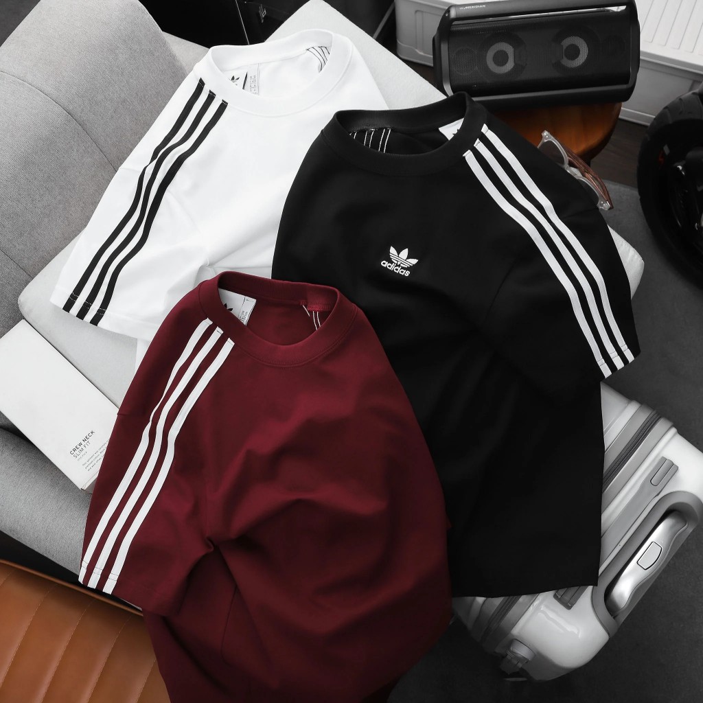 Áo Thun Phông Thể Thao ADIDAS LOGO NGỰC sports shirt vải cotton thoáng mát, thoải mái vận động hàng xịn chuẩn hãng C